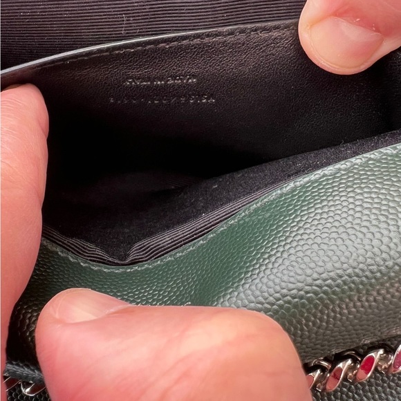 ❌SOLD!!!❌ Green YSL Medium Kate Bag - Picture 14 of 16